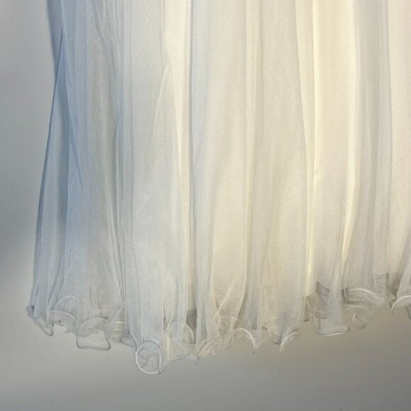 Xtraordinary SZ 10 Formal Pale copper/ivory gown dress Wedding Dance Recital - Picture 5 of 13